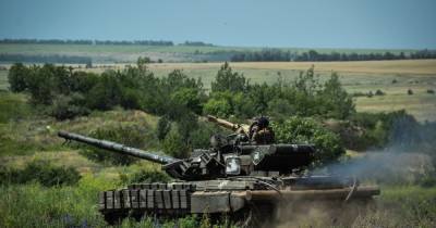 Отрабатывали уничтожение врага: танкисты ВСУ провели учения в зоне ООС (фото)