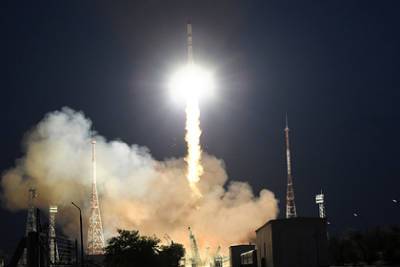 «Роскосмос» допустил сближение «Прогресса МС-17» с фрагментом Falcon 9