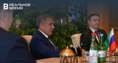 Минниханов публично отчитал вице-премьера Альберта Каримова