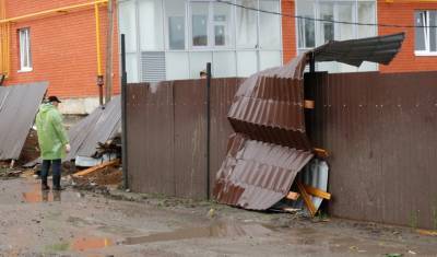 «Росгосстрах» фиксирует сотни заявлений после ураганов прошедших с 27 по 29 июня в РФ
