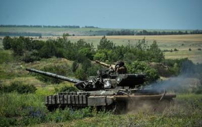 ВСУ провели танковые маневры в районе ООС