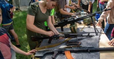 "Лазертаг и соревнования": В Полтавской области начались учебно-полевые сборы (фото)