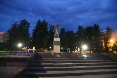 Подсветку пяти памятников смонтировали в Нижнем Новгороде