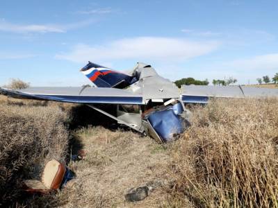 В Подмосковье разбился легкомоторный самолет: есть пострадавшие