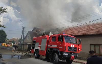 Пожар в отеле Мукачево ликвидирован