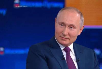 Путин ответил на 68 вопросов россиян во время «Прямой линии»