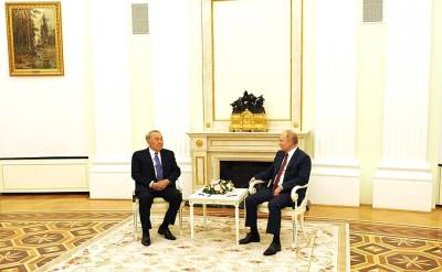 Встреча с Нурсултаном Назарбаевым
