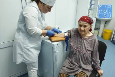 Мобильные бригады Кизлярского района помогли почти 90 пожилым жителям получить медицинскую помощь