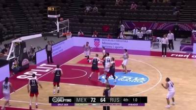 Сборная России по баскетболу уступила Мексике в матче олимпийской квалификации