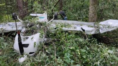 Пилот легкомоторного самолета рассказал о причинах крушения в Подмосковье