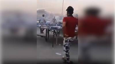На рынке в столице Ирака прогремел взрыв, есть раненые