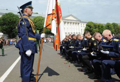 Ленинградская армия ВВС и ПВО пополнилась выпускниками военных «вышек»