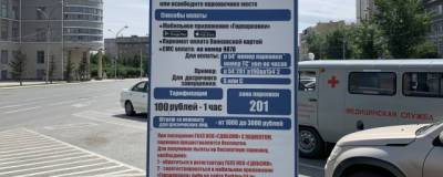 Новосибирские платные парковки на Красном проспекте за год собрали 13 млн рублей