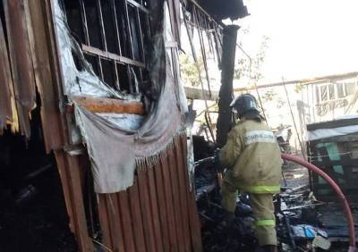 В Рыбновском районе произошел пожар, погиб мужчина