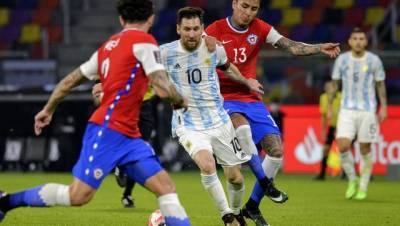 ЧМ-2022: Аргентина не смогла обыграть Чили, победы Колумбии и Боливии