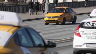 Дептранс Москвы назвал среднюю стоимость поездки на такси по городу
