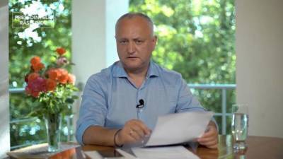Додон: В Молдавии растет рейтинг левых сил, Санду знает это и боится