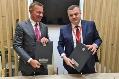 Главы Тамбовской и Курской областей подписали договор о сотрудничестве