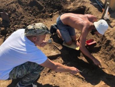 На Луганщине при раскопках скифского кургана нашли алтарь для жертвоприношений