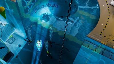 Голубая бездна: в Великобритании построят самый глубокий в мире бассейн