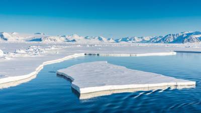 Морской лед в Арктике тает вдвое быстрее, чем считалось