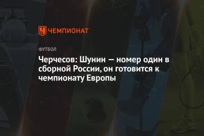 Черчесов: Шунин — номер один в сборной России, он готовится к чемпионату Европы