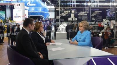 «Интерес к России огромный»: Матвиенко объяснила успех ПМЭФ-2021
