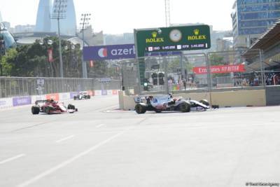 Названы победители второго свободного заезда в классе F1 в рамках Гран-при Азербайджана