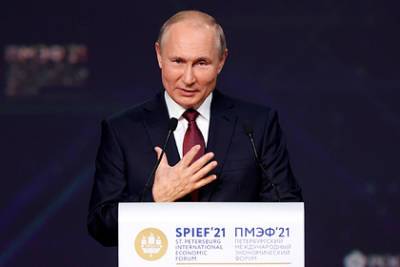 Путин понадеялся на низкую инфляцию в России