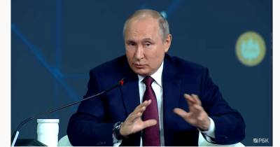 "Россия не обязана всех кормить". Путин ответил на слова Зеленского о транзите газа