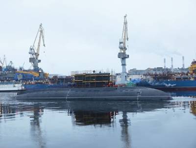 ВМФ РФ получит новую подлодку «Магадан» в конце года