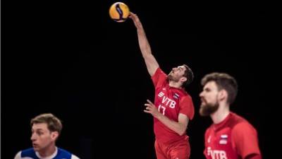 Мужская сборная России по волейболу обыграла команду Австралии в матче Лиги наций