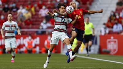 Испания и Португалия разошлись ничьей в товарищеском матче