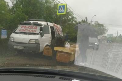 В Хабаровске мужчину оштрафовали за торговлю рыбой