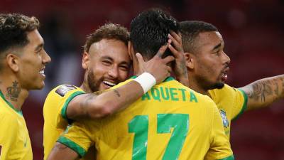 Гол Неймара помог сборной Бразилии победить Эквадор в квалификации ЧМ-2022