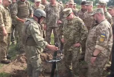 Украинский 60-мм миномёт М60-16 «Камертон» от завода «Маяк» признан худшим в ВСУ