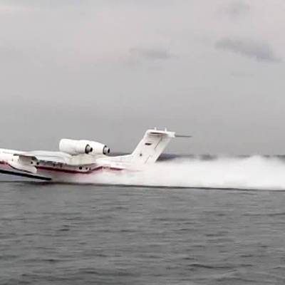 Самолет-амфибию МЧС России Бе-200 привлекут к тушению лесных пожаров в районах Якутии