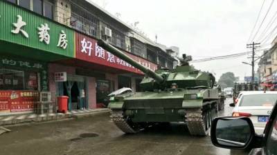 Морская пехота Китая получила легкие танки Тип-15