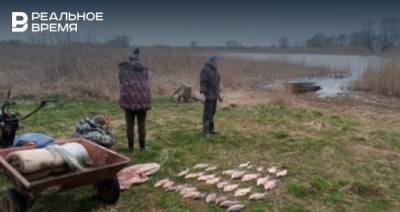 В Татарстане на браконьера возбудили уголовное дело за ловлю рыбы на акватории Камы