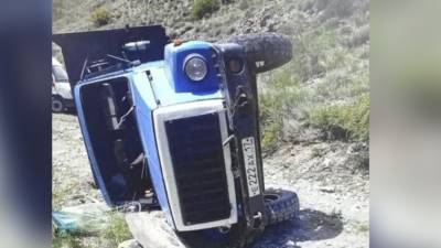 Полиция задержала сбежавшего с места ДТП в Туве водителя грузовика
