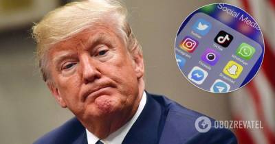 Трамп Facebook: аккаунт разблокируют через два года
