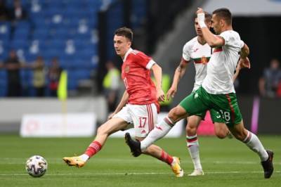 Сборная России обыграла Болгарию в контрольном матче перед Евро-2020
