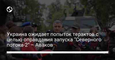 Украина ожидает попыток терактов с целью оправдания запуска "Северного потока-2" – Аваков