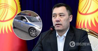 Садыр Жапаров: кортеж президента Кыргызстана попал в ДТП