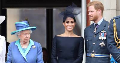 Принца Гарри и Меган Маркл "понизили" на сайте королевской семьи Британии