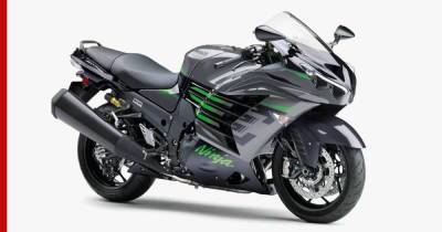 Японский мотоцикл с рекордным объемом двигателя Kawasaki Ninja ZX-14R получил обновление