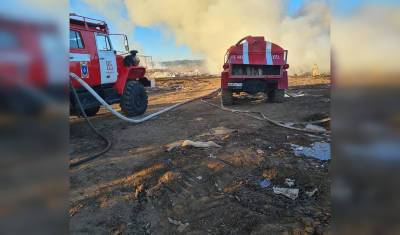 В одном из районов Башкирии проверят качество воздуха из-за крупного пожара
