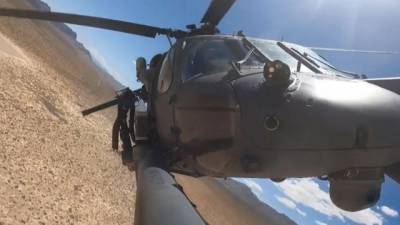ВВС США показали захватывающее видео вертолета HH-60G в действии