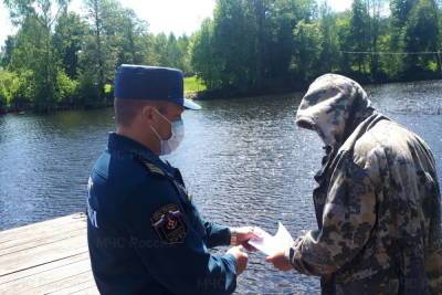 6 июня патрули вышли в рейды по водоемам на трех территориях Смоленской области