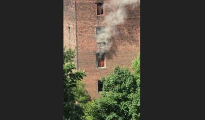 Дом Басевича загорелся второй раз за неделю